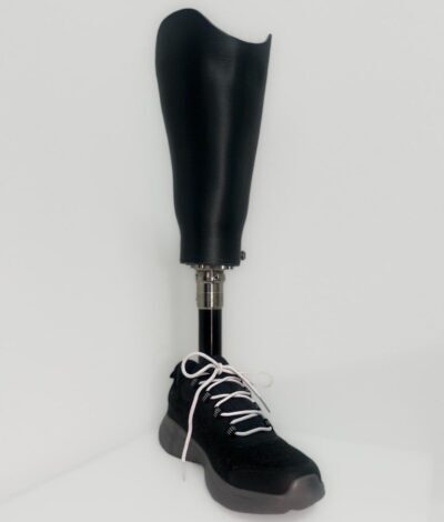 Preparatory lower extremity prosthesis