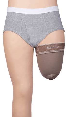 Stump shrinker for a lower extremity residual limb