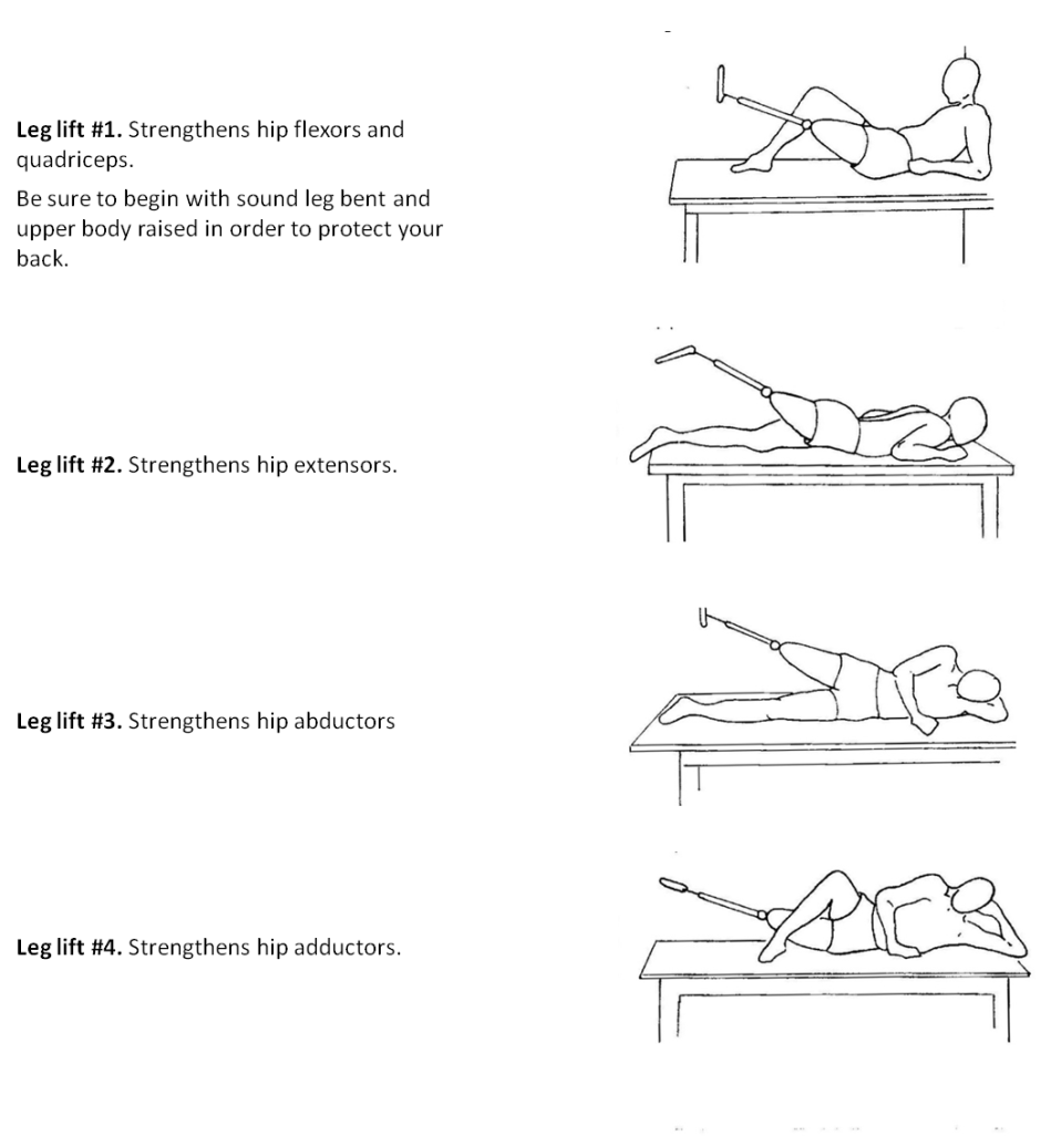 Lower extremity amputee exercise