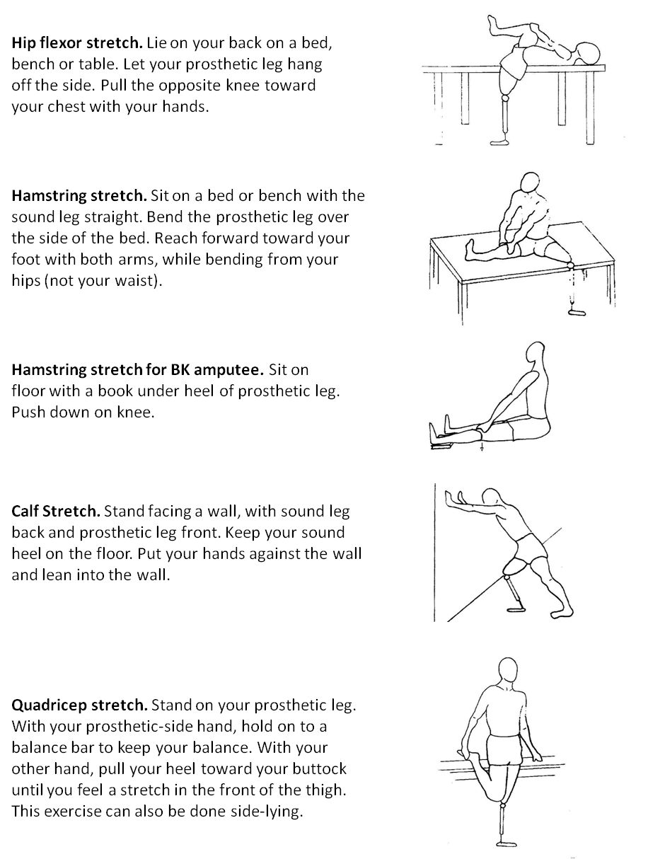 Lower-Extremity Recovery: Exercises for Below-Knee Amputees