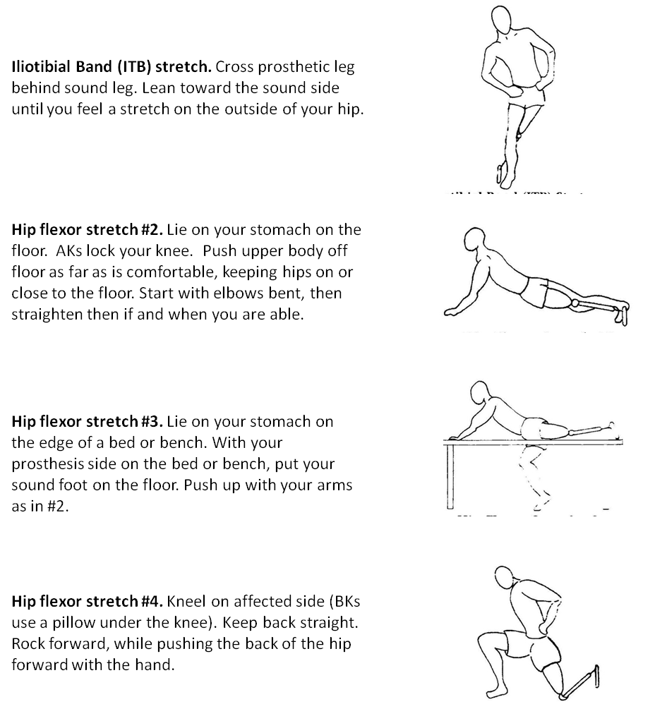 Lower-Extremity Recovery: Exercises for Below-Knee Amputees